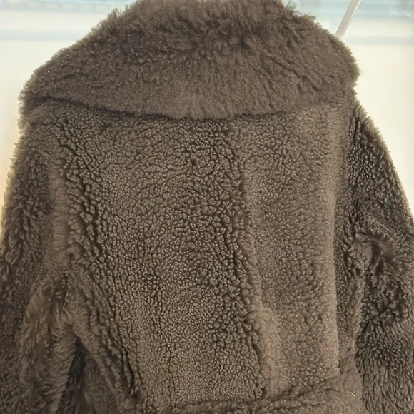 Ralph Lauren Purple Label Wilmer Reversible Shearling Coat - Picture 7 of 11